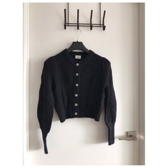 Aritzia Black Cardigan size S